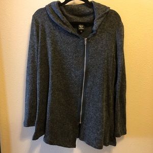Asymmetrical Zipper Sweater